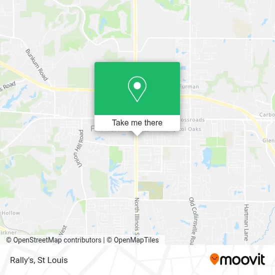 Rally's map