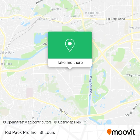 Rjd Pack Pro Inc. map