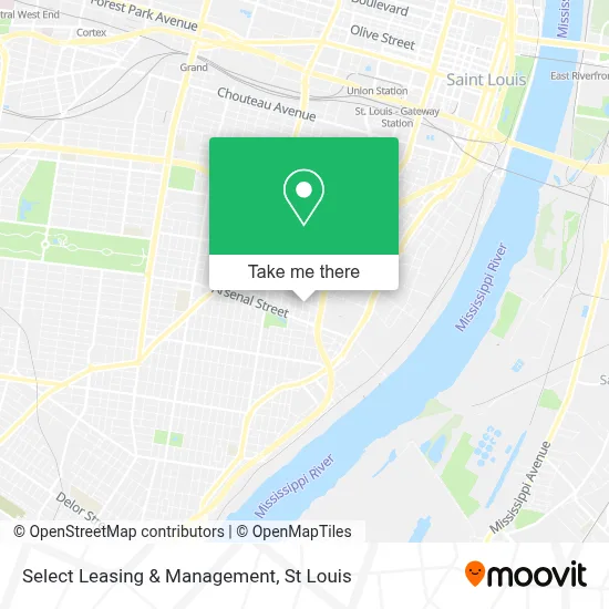 Select Leasing & Management map