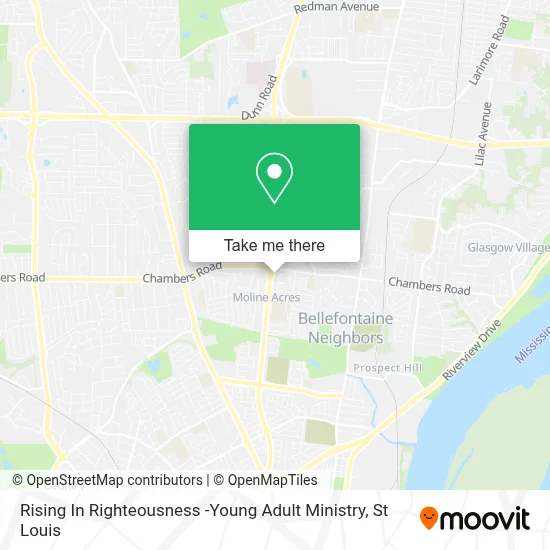 Rising In Righteousness -Young Adult Ministry map