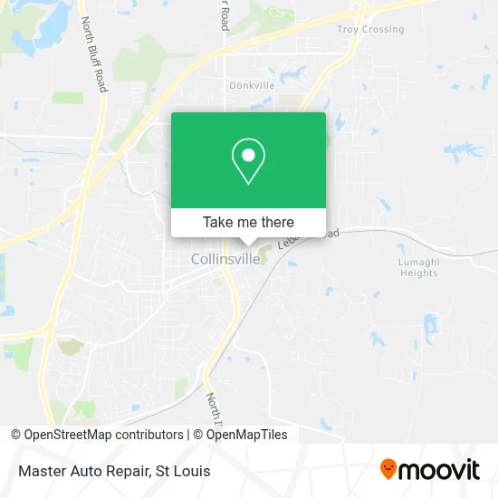 Master Auto Repair map