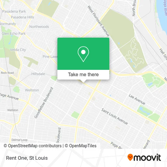 Rent One map