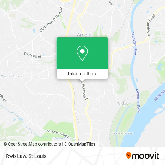 Rwb Law map