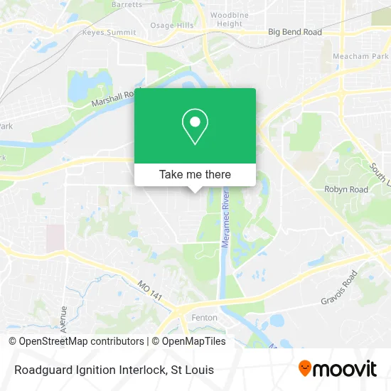 Roadguard Ignition Interlock map