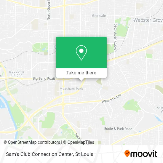 Sam's Club Connection Center map