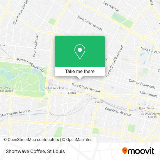 Shortwave Coffee map