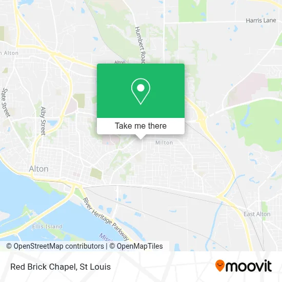 Red Brick Chapel map