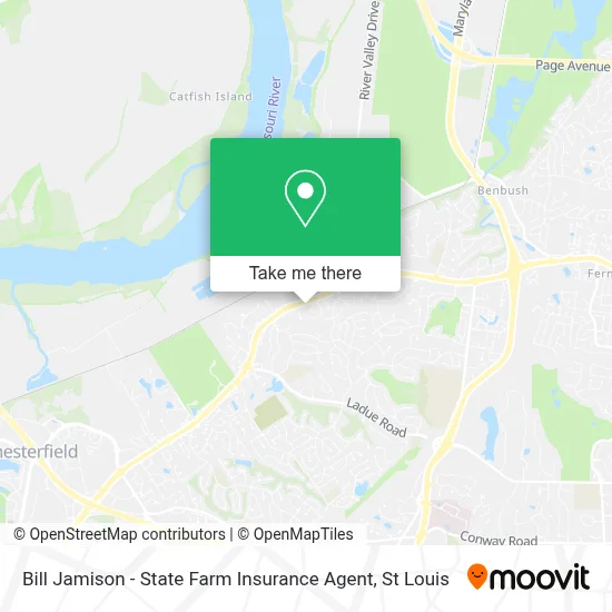Bill Jamison - State Farm Insurance Agent map