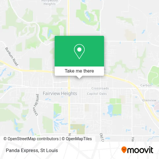Panda Express map