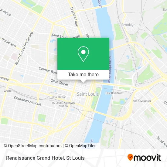 Renaissance Grand Hotel map