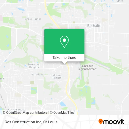 Rcs Construction Inc map