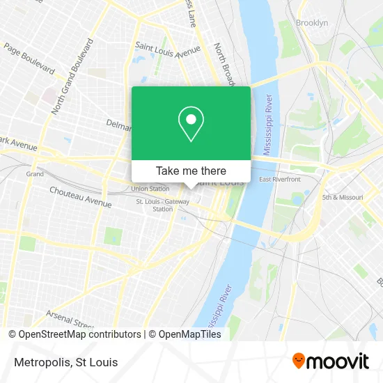 Metropolis map