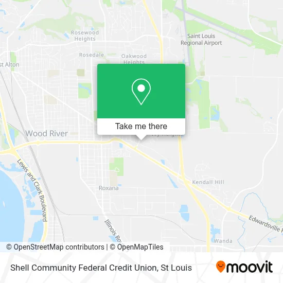 Shell Community Federal Credit Union map