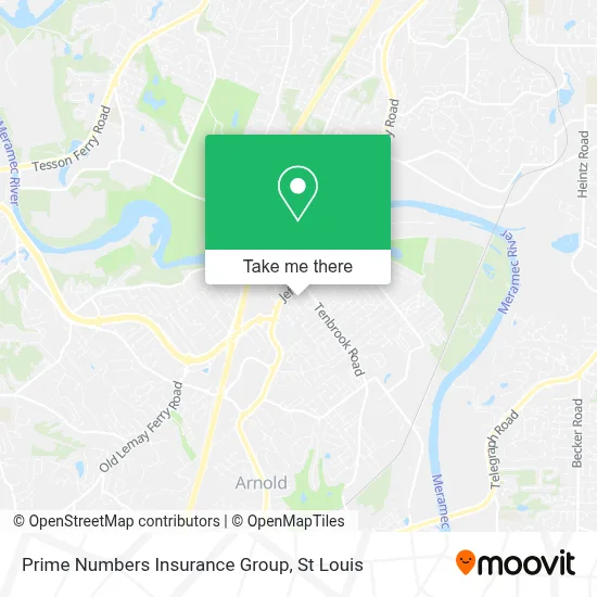 Prime Numbers Insurance Group map