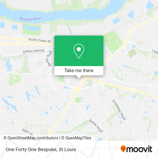 One Forty One Bespoke map