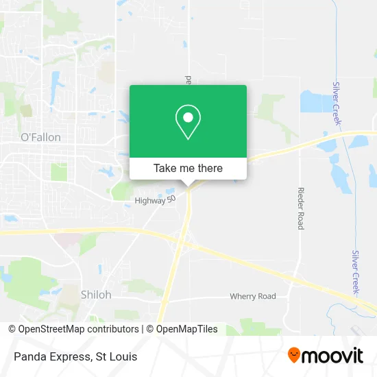 Panda Express map