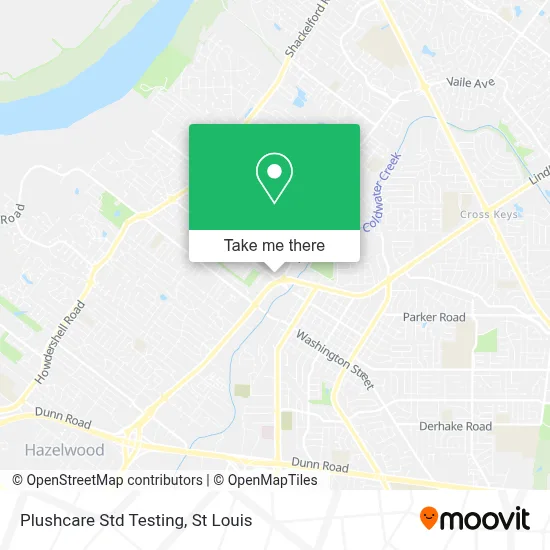 Plushcare Std Testing map