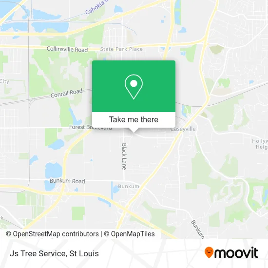 Js Tree Service map