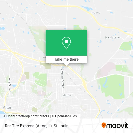 Rnr Tire Express (Alton, Il) map