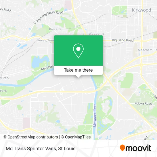 Md Trans Sprinter Vans map