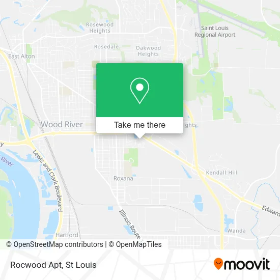 Rocwood Apt map