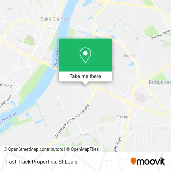 Fast Track Properties map