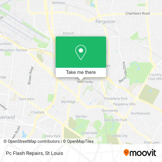 Pc Flash Repairs map