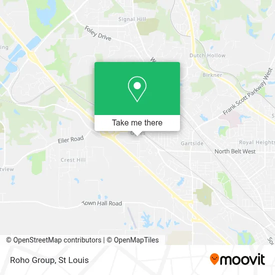 Roho Group map