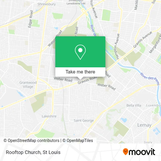 Rooftop Church map