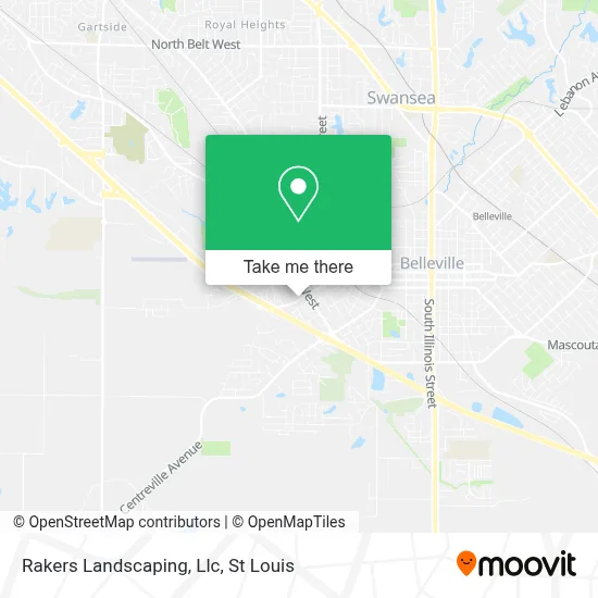 Rakers Landscaping, Llc map