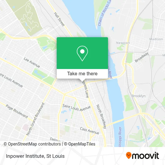 Inpower Institute map