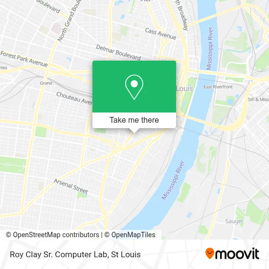 Roy Clay Sr. Computer Lab map