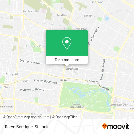 Rsrvd Boutique map
