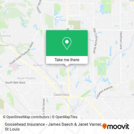 Goosehead Insurance - James Daech & Janet Varner map