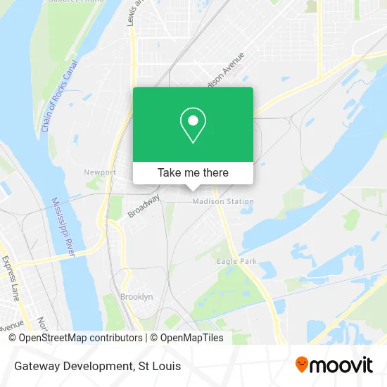 Gateway Development map
