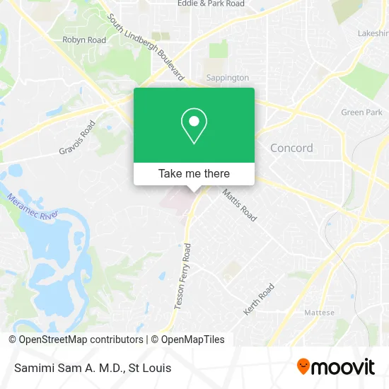 Samimi Sam A. M.D. map