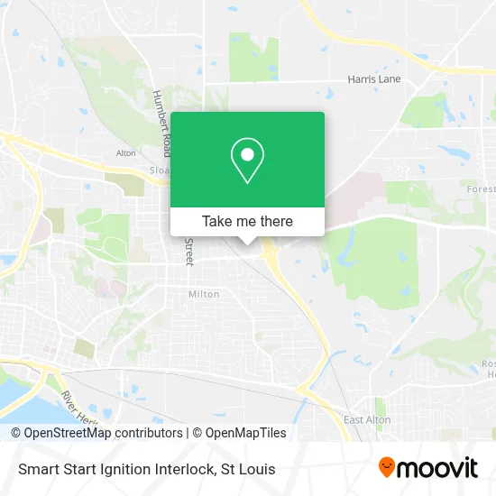Smart Start Ignition Interlock map