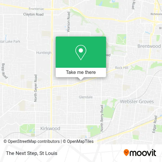 The Next Step map