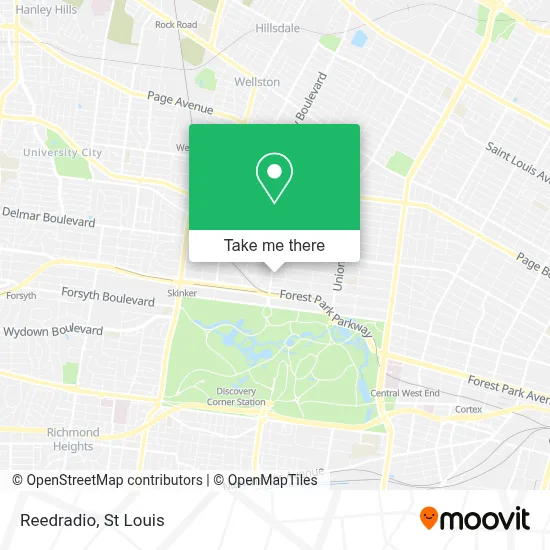 Reedradio map