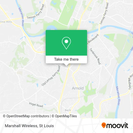 Marshall Wireless map