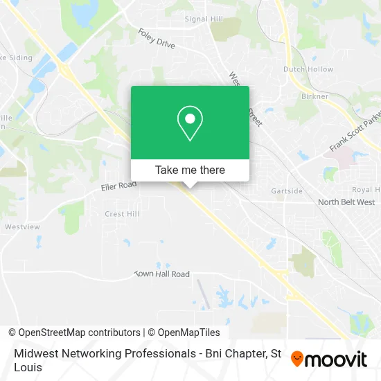 Midwest Networking Professionals - Bni Chapter map