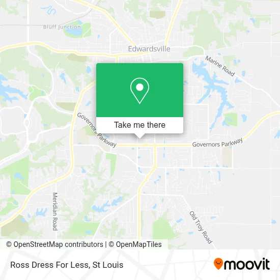 Ross Dress For Less map