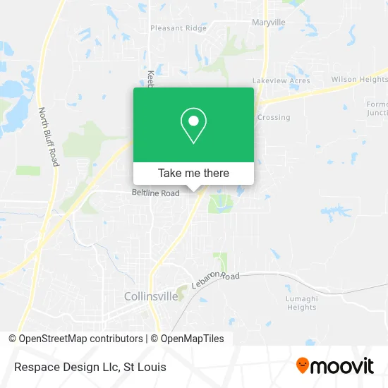 Respace Design Llc map