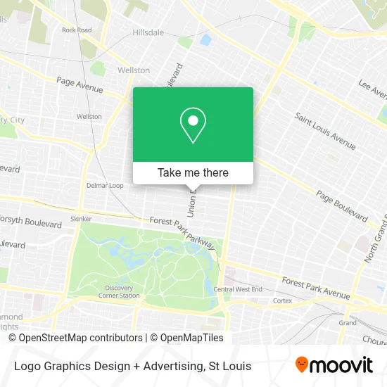 Logo Graphics Design + Advertising map