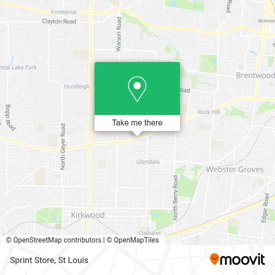 Sprint Store map