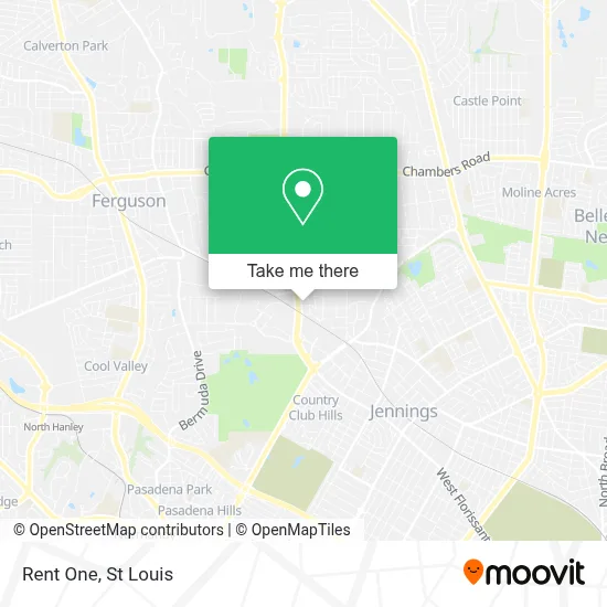 Rent One map