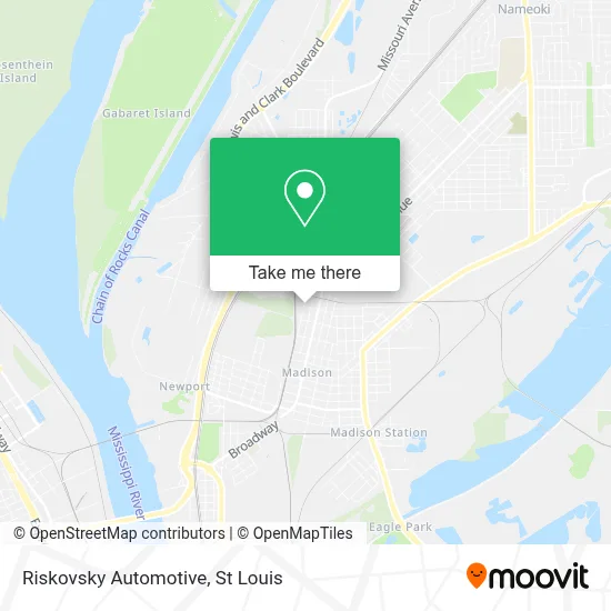 Riskovsky Automotive map