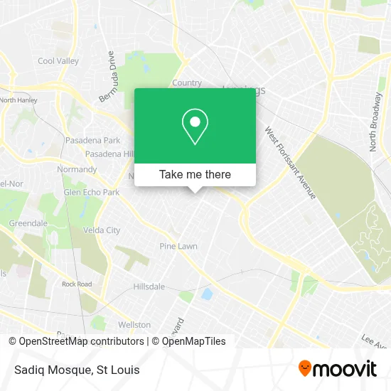 Sadiq Mosque map