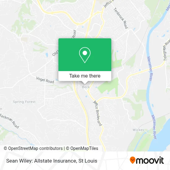 Sean Wiley: Allstate Insurance map
