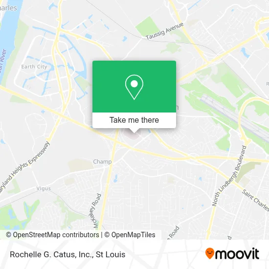 Rochelle G. Catus, Inc. map